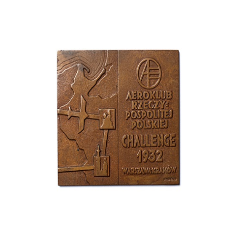 Plakietka pamiątkowa Challenge 1932