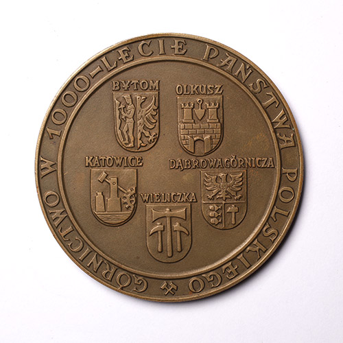 Medal Tysiąclecia Górnictwa Polskiego.