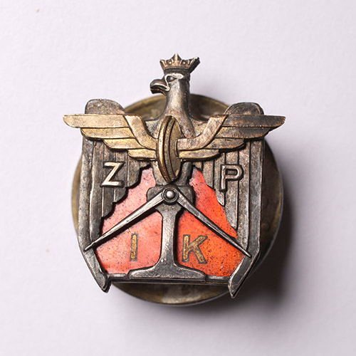 Odznaka Związku Polskich Inżynierów Kolejowych.