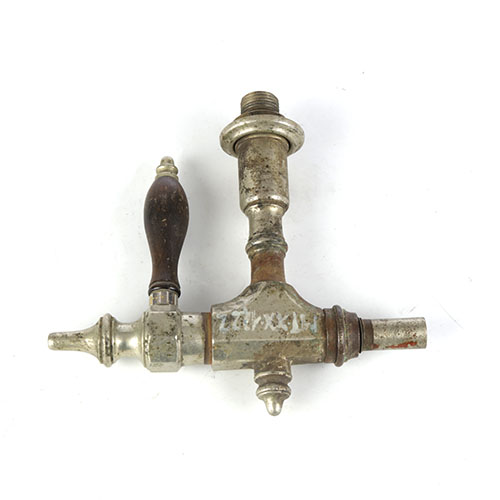 Fragment baterii łazienkowej